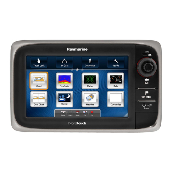 Raymarine e7 Mounting And Getting Started