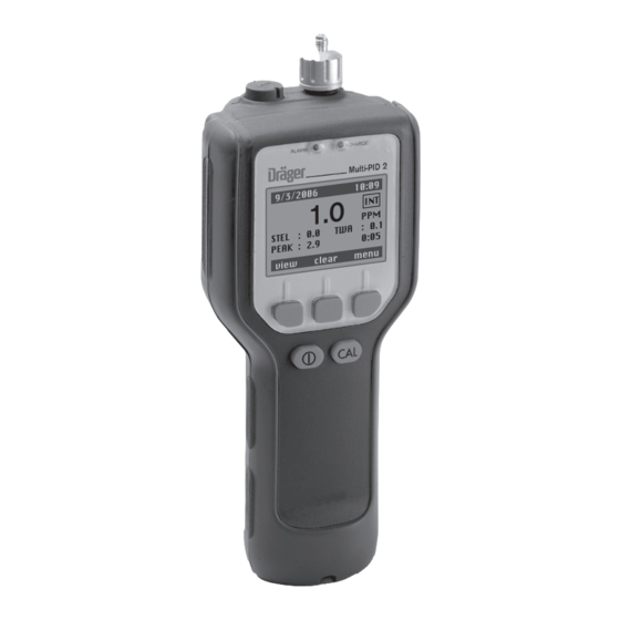 Dräger Multi-PID 2 User Manual