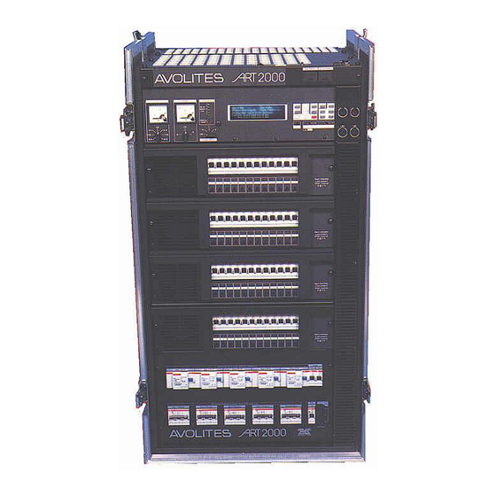 Avolites ART2000 T4 Manuals