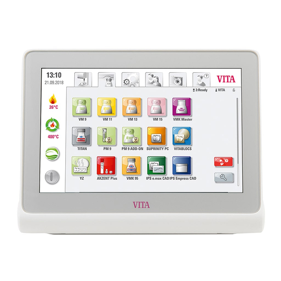 vita vPad comfort Operating Manual