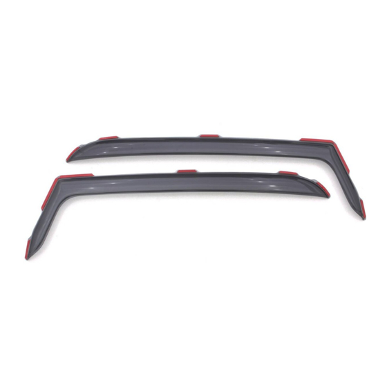 Lund Rampage Products Ventvisor Installation Instructions Manual