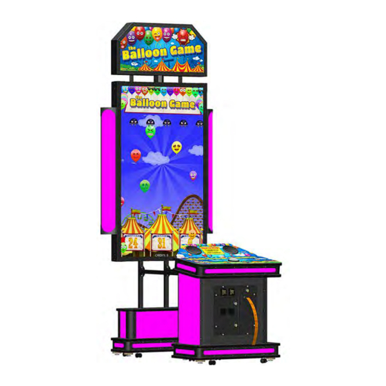 Coastal Amusements The Balloon Game Assembly Instructions Manual