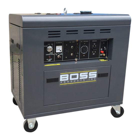 Boss DY8500 Series Owner's Manual