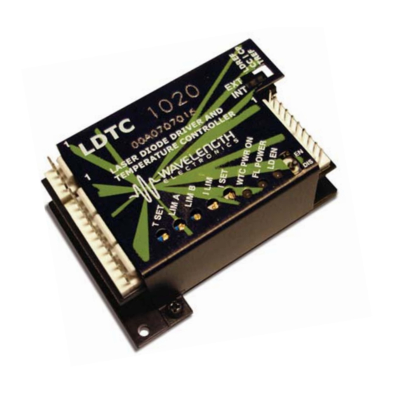 Wavelength Electronics LDTC0520 Manual