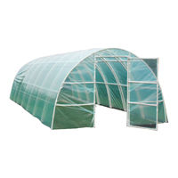 Dancover Polytunnel Greenhouse 3x8m Manual
