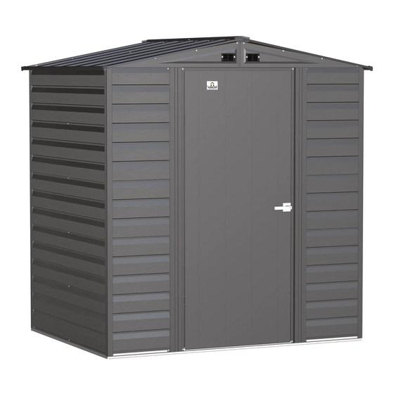 Arrow Storage Products SCG65CC Series Owner's Manual & Assembly Manual