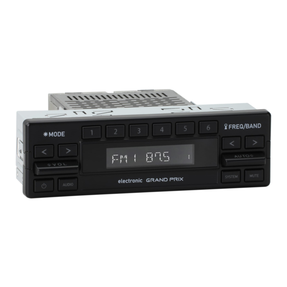RetroSound Grand Prix User Manual