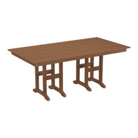 Polywood FDT3772 Assembly Instructions Manual
