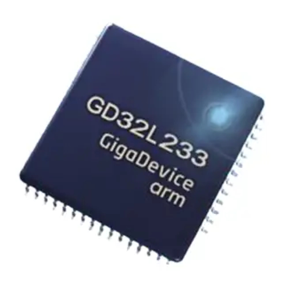GigaDevice Semiconductor GD32L233K-START Manuals
