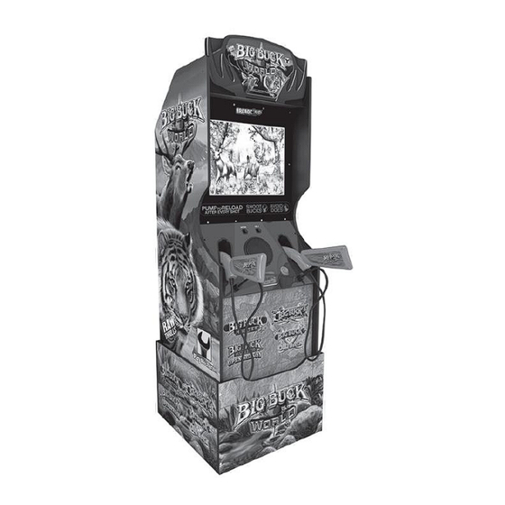 ARCADE1UP Big Buck World BI36-120300-U2 User Manual