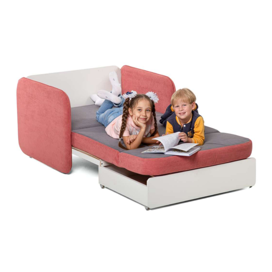 Futuka Kids UNIX CHAIR BED Assembly Instructions Manual