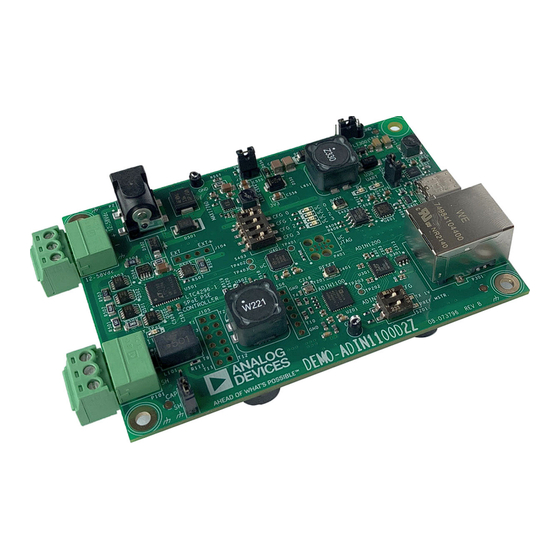 Analog Devices DEMO-ADIN1100D2Z User Manual