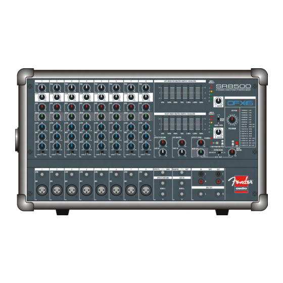 Fender SR6300 Service Manual