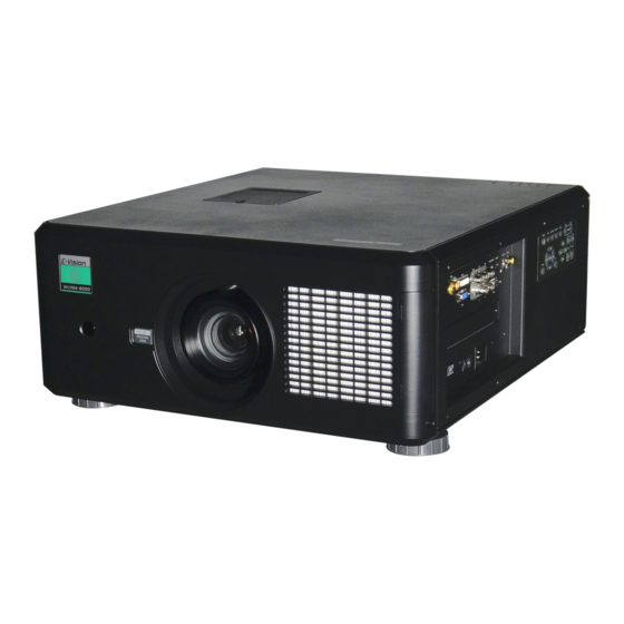 Digital Projection E-Vision 8000 Series User Manual