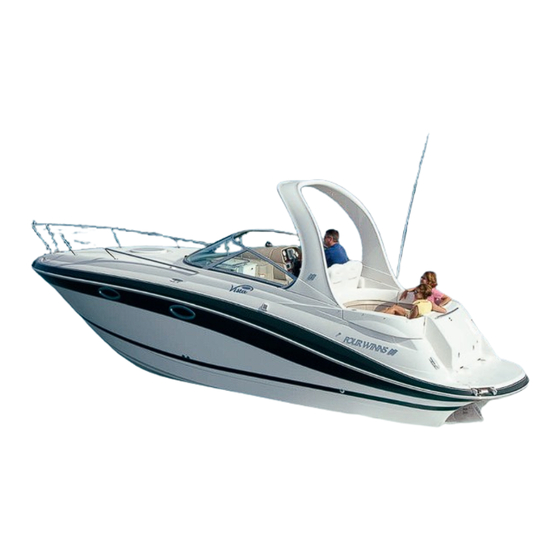 Four winns 258 VISTA Owner's Manual