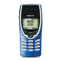 Nokia 8290 - Cell Phone - GSM User Manual