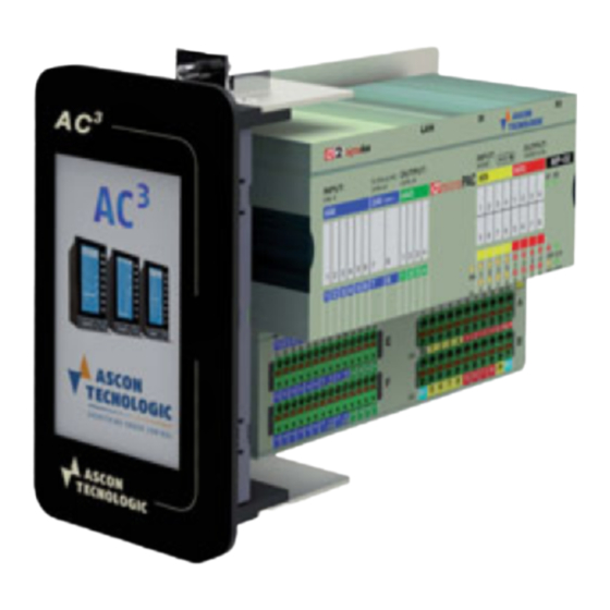 Ascon tecnologic AC3 User Manual