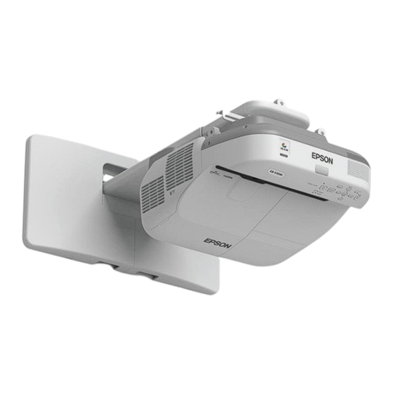 Epson BrightLink 595Wi Initial Training