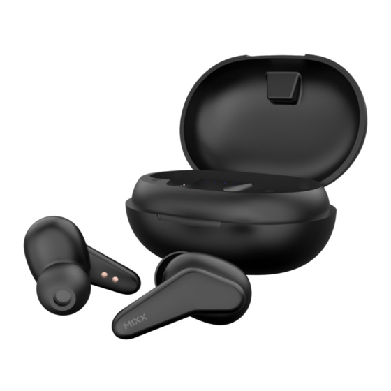 Mixx StreamBuds Nano How-To Manual