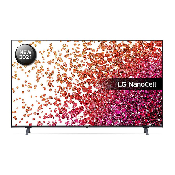 LG 55NANO756PR Owner's Manual