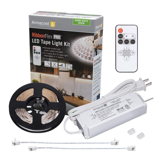 Armacost Lighting RibbonFlex PRO 451200 Quick Start Manual