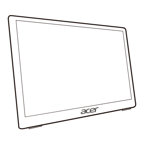 Acer PM181Q Manuals