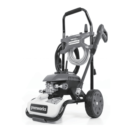 GreenWorks GPW1900 Operator's Manual