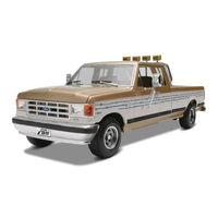 Monogram Ford F-250 Super Duty Pickup Assembly Manual