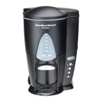 Hamilton Beach 47214 - BrewStation 12 Cup Coffee Maker Use & Care Manual