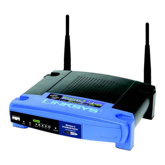 Linksys WIRELESS-G WRT54GS User Manual