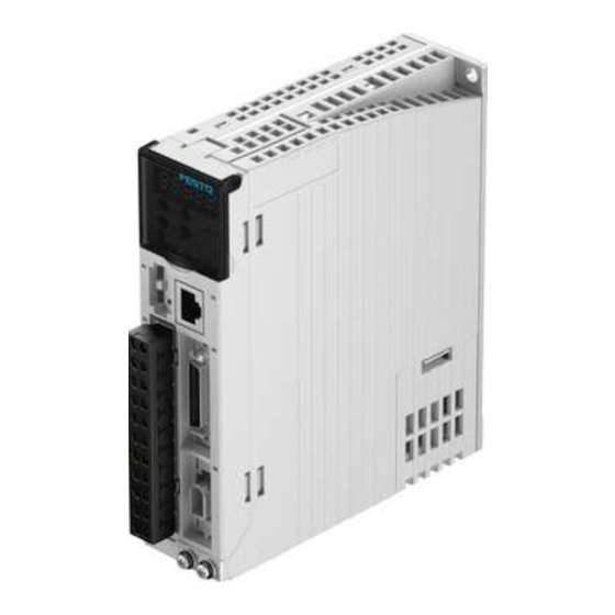 Festo CMMB User Quick Manual