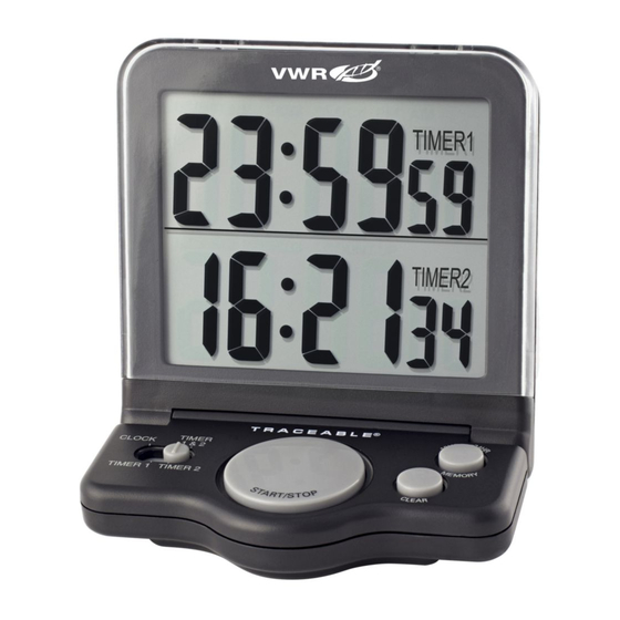 VWR 61161-340 Instruction Manual