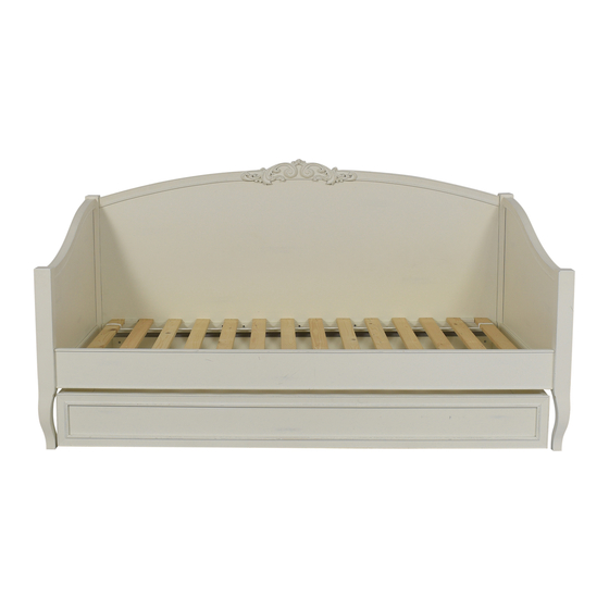 PB TEEN Lilac Daybed Quick Start Manual