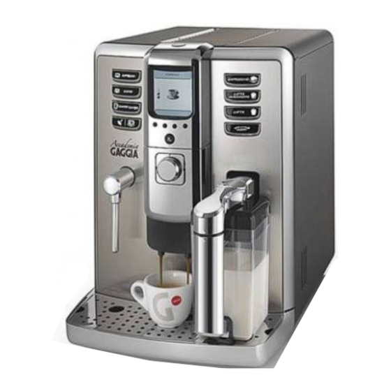 Gaggia RI9702/01 Manual