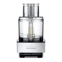 Cuisinart DFP-14BCN - Custom 14 Food Processor: Brushed Stainless Instruction Booklet