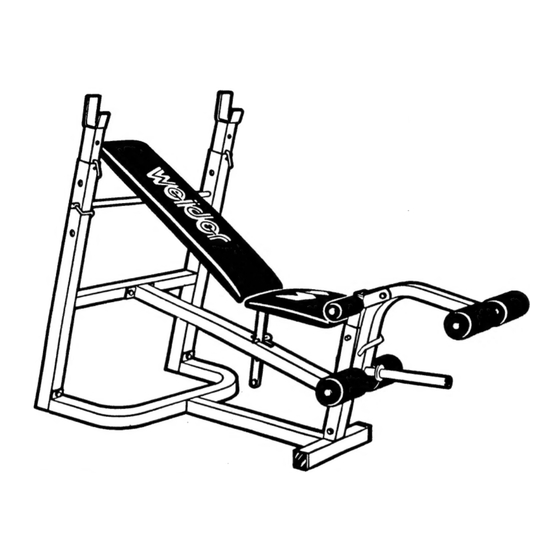 Weider F944 Assembly Instructions Manual