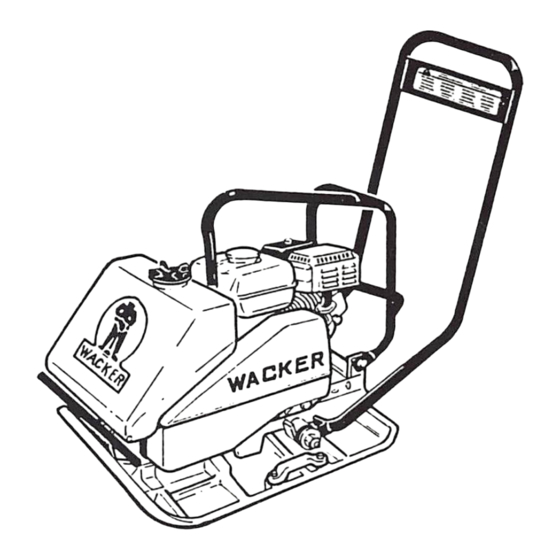 Wacker Neuson VPA Service Manual