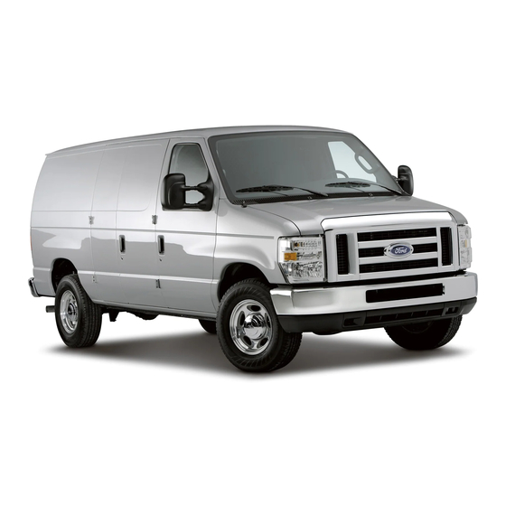 Ford Econoline 2008 Owner's Manual