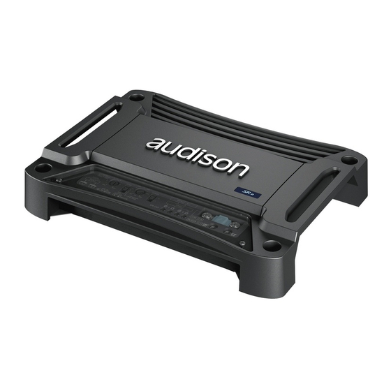 Audison SR 2 User Manual