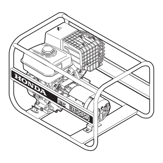 Honda Automobiles EC2000 Owner's Manual
