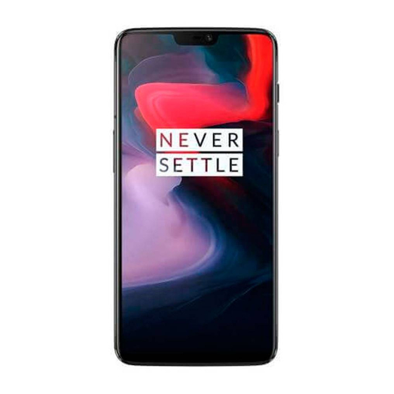 OnePlus  6 User Manual