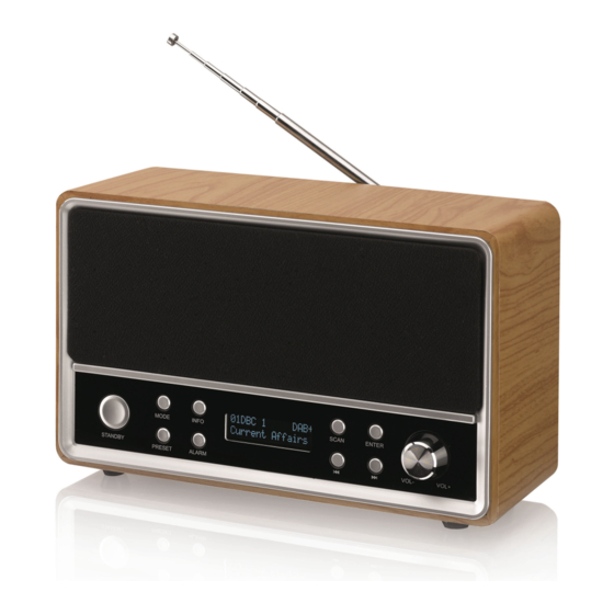 User Manuals: auna DAB-Radio 10026947 Radio Clock