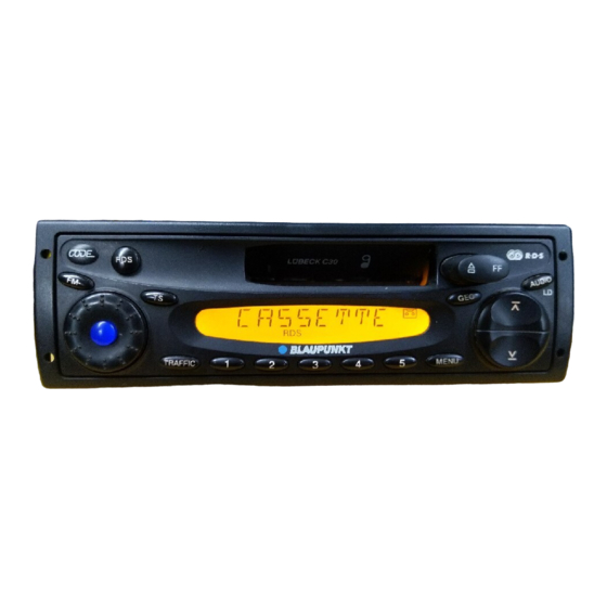 Blaupunkt Ontario DJ30 Service Manual