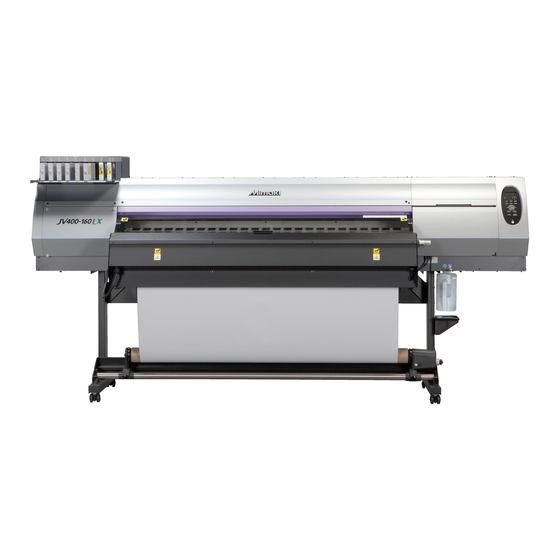 MIMAKI JV400-160LX Safety Precautions
