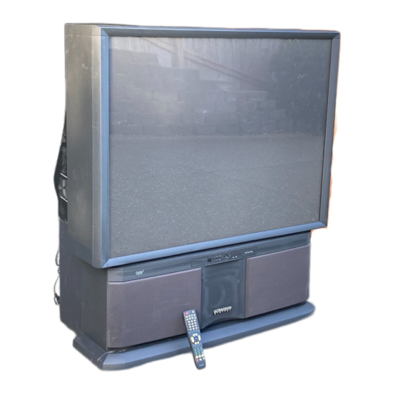 Hitachi 43FDX10B Service Manual