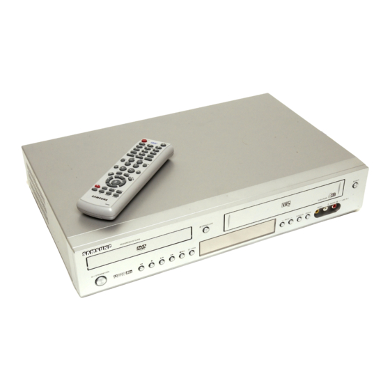 Samsung DVD-V5500 Instruction Manual
