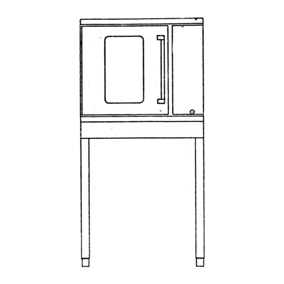 Welbilt GARLAND UCO-E-05 Installation & Operation Manual