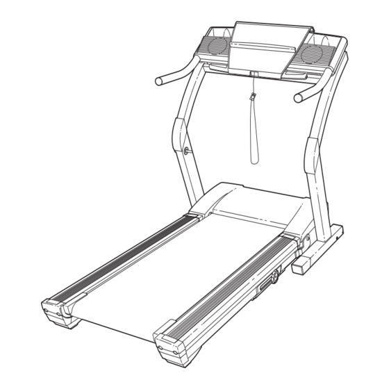 NordicTrack E 3700 Treadmill User Manual