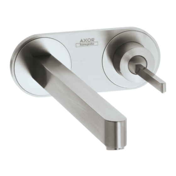 Grohe Axor 35115801 Installation Instructions Manual