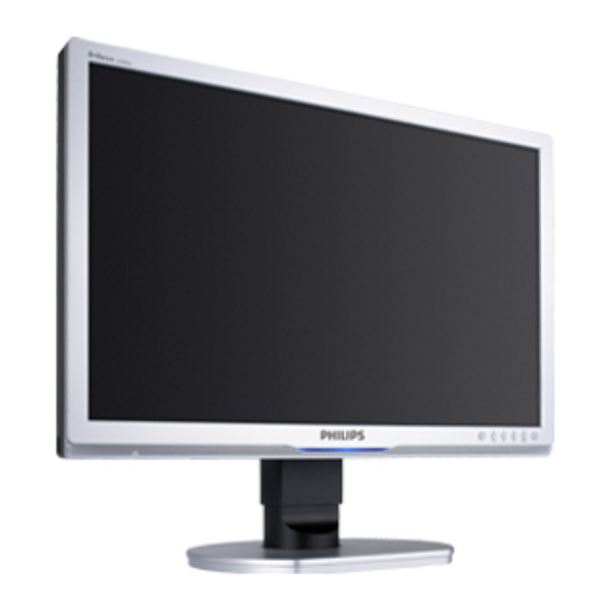 Philips 240BW9 User Manual